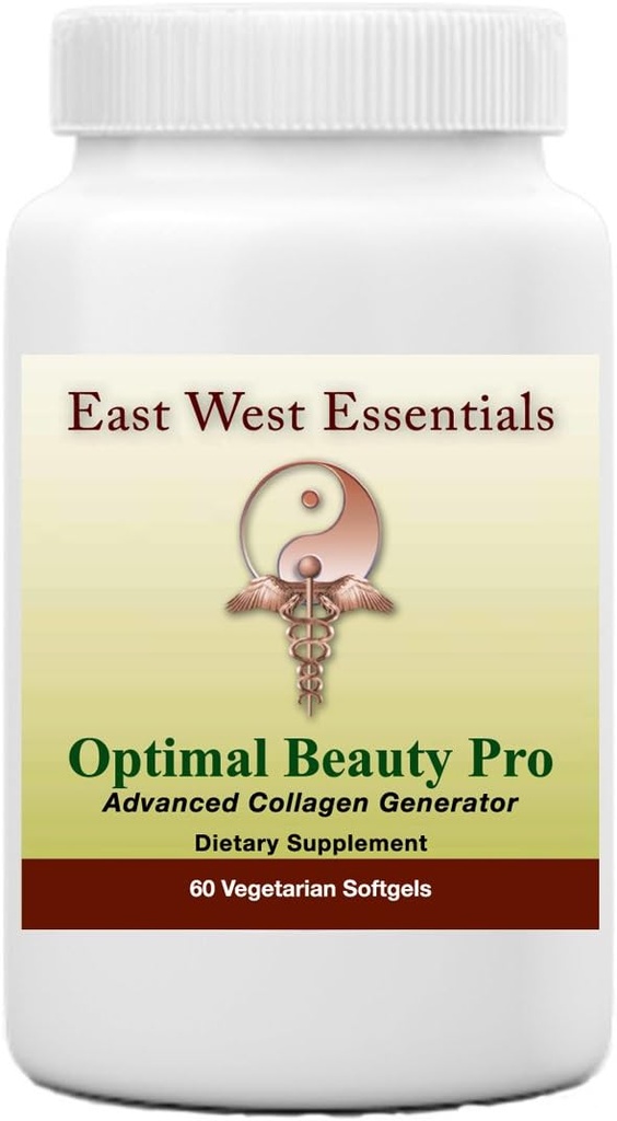 Optimal Beauty Pro - Ravintolisä Itä West Essentials - edistää Thicker, terveempiä hiuksia - auttaa rakentaa kollageeni - vähentää hienoja linjat ja ryppyjä