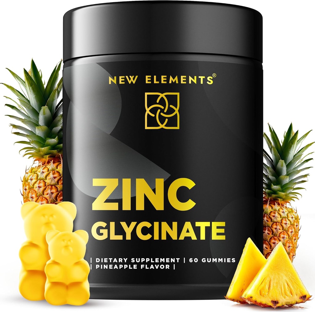 Sinkki Glycinate Gummies for Aikuinen Sinkki Lisäravinteet 50 mg 