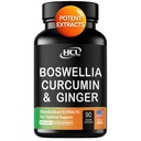 Boswellia Curcumin Inkivääri uutteet täydennysosa ... Vahva 95% Kurkkuyrttiä Luonnollinen tuki pillereitä liikkuvuutta ja joustavuutta varten...