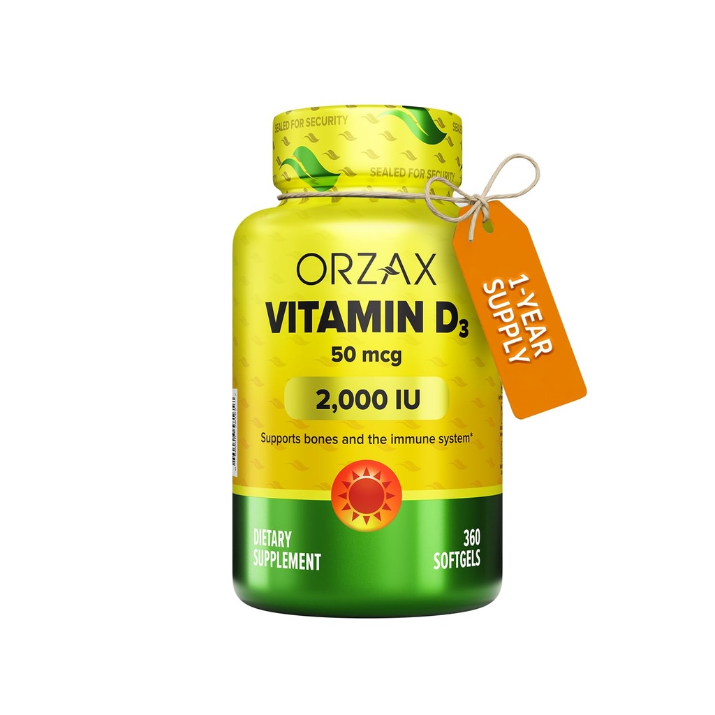 ORZAX D3-vitamiini 2000 iu (50 mikrog) ...