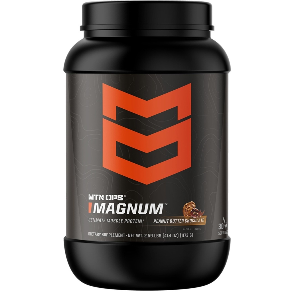 MTN OPS Magnum 100% Whey Isolate Protein Powder - 32 tarjoilua, maapähkinävoisuklaa