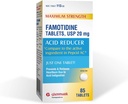 Glenmark Maximum Strength Famotidiini Tabletit, 20 mg, närästyslääke, 85