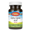 Carlson - Alfalipoiinihappo, 300 mg, energiantuotanto, universaali antioksidantti, 30 tablettia