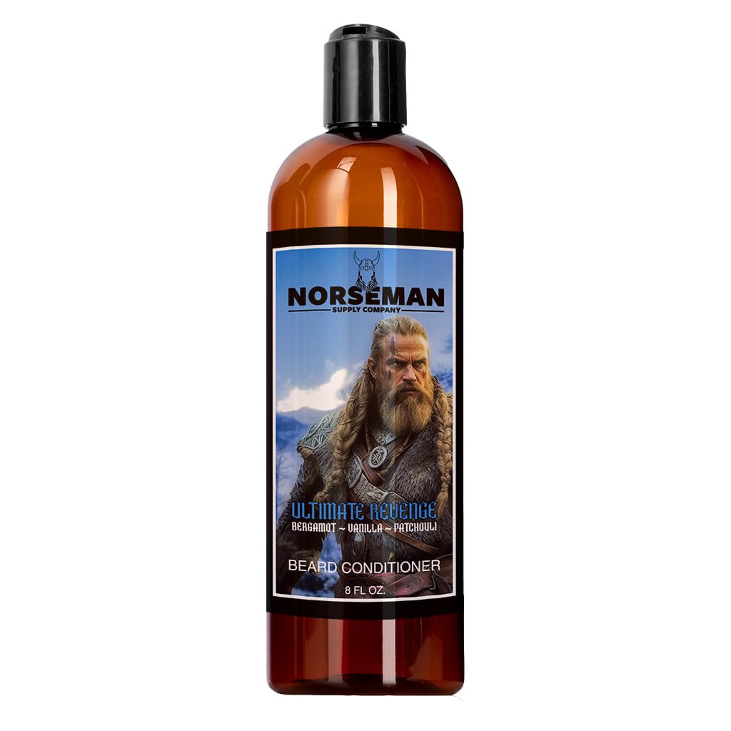 Parta hoitoaine miesten parantaa voimaa, pehmeyttä, ja hallintakyky paksu, täysi, ja kihara kasvojen hiukset, auttaa lievittää kuiva kutiava iho 8 oz. (Ultimate Revenge)