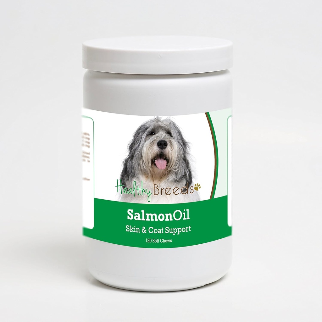 Terve rodut Puolan Lowland Sheepdog Salmon Oil Soft Chews 120 Count