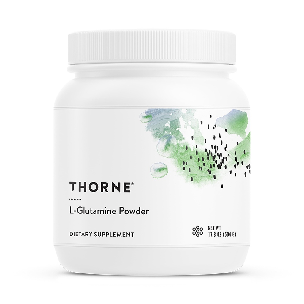 THORNE - L-glutamiinijauhe - Glutamiinijauhe GI:n terveyttä ja immuunitoimintaa varten* - 17,8 Oz