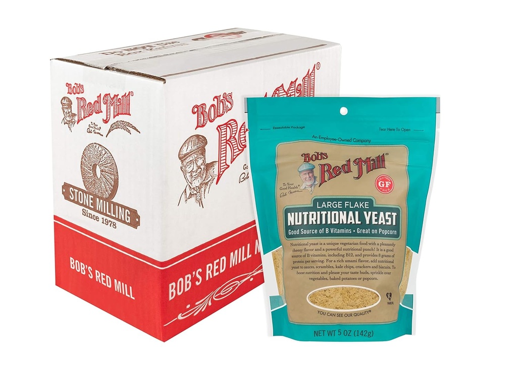 Bob's Red Mill Gluteeniton Suuri Flake Nutritional Hiiva, 30 Oz
