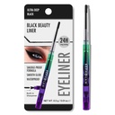 BEPHOLAN Black Eyeliner Kynät,Waterproof Gel Eyeliner Pencil Black Waterline Eye Liner Pen naisille Vedenpitävä Smudge Proof Pitkäikäinen (BLACK)