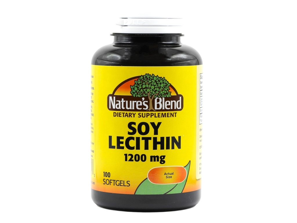 Nature's Blend Lesithin 1200 mg 100 Sgels