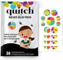 Quitch Mosquito Bite Citch Relief Patch, Pureman jälkeen Hyönteisen purema hoito, Anti Itch Cream Vaihtoehtoinen, Hyönteisen purema Relief, Risteily, Matkustaa ja Camping Olennainen lapsille