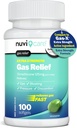 Extra Strength Gas Relief - Simetikoni 125 mg Softgels - Nopeat kaasun bloating Relief - Vertaa Aktiivinen ainesosa Gas-X Antigas pillereitä - Vatsa Gas Relief aikuisille (100 kreivi)