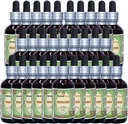 Nirgundi (Vitex Negundo) Torkade Leaf Alcohol-Free Liquid Extract (Brand Name: HerbalTerra, Proudly Made in USA) 30x2 oz