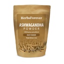 YrtitForeever Ashwagandha Powder 230g I Winter Cherry, ei-GMO, Vegan, Gluteeniton I Ayurvedic Stressi-Buster tukee energiatehostaja, elinvoimaa ja nuorennusaine Yleinen hyvinvointi