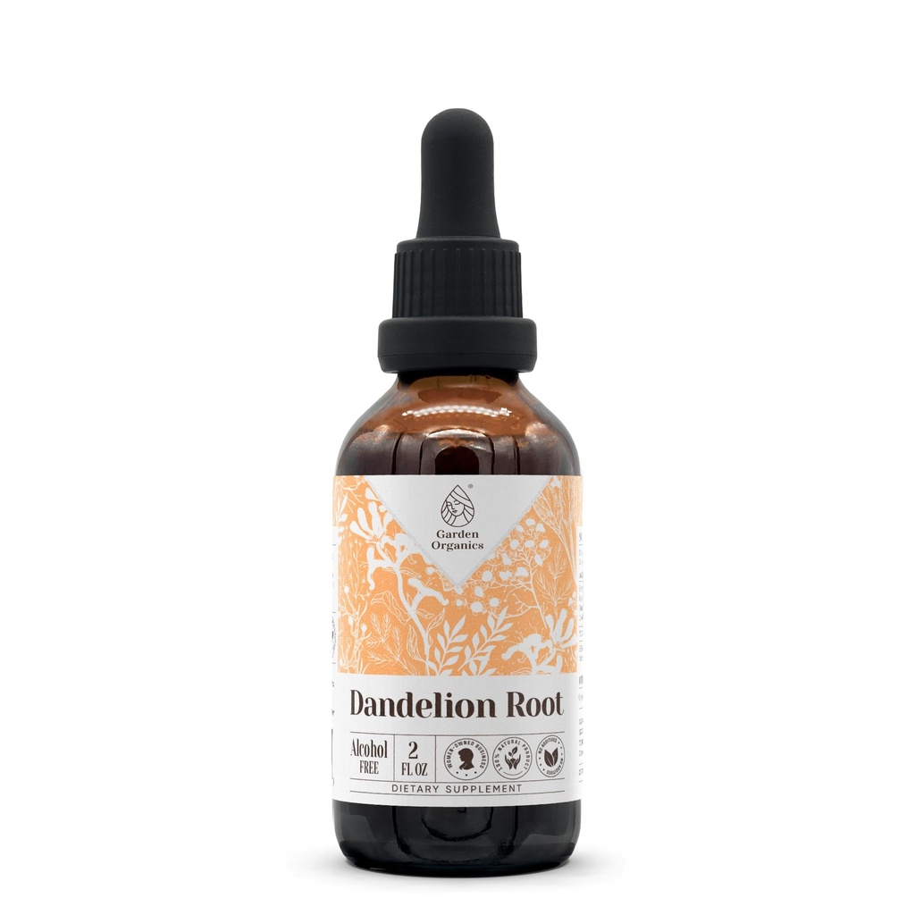 Voikukka juuri alkoholiton luonnollinen tinktuura uute, immuunijärjestelmän Booster, Liquid Drops Valmistettu 100% Voikukka (Taraxacum officinale) Kuivattu juuri (2 fl oz)