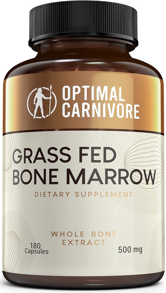 Grass Fed Bone Marrow Supplement & Trachael Cartilage, Bone Restare & Joint Health Supplement, Joint Support Supplement & Joint Relief, Bone Strength ja Luunmurtuma täydentää