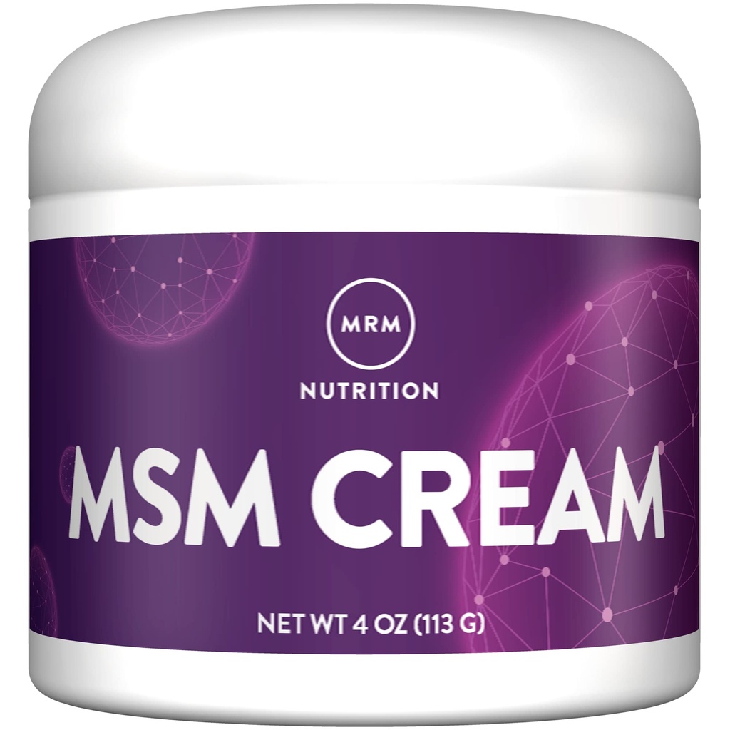 MRM MSM Cream A & D -- 4 Oz.