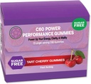 C60 Power Gummies, 1 laatikollinen 15 tarjoilua Sokeriton tart Cherry - 99,99% Puhdas, sublimoitu C60Carbon Fullerenes ja Organic Coconut Oil, valmistettu Yhdysvalloissa, tukee energia & henkinen selkeys