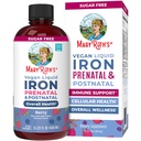 MaryRuth Organics | Liquid Iron Supplement Prenatal & Postnatal for Pregnant & Lactating | Järnbrist | Immun Support | Sugar / Gluten Free | Vegan | Non-GMO | 15.22 Fl Oz