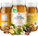 TrueSeaMoss Pro-Line Gel - Tulehdusaine/allergia - Fruit Gel Premium Sea Moss Vihannekset Relishes - Vegan-Friendly - Made in USA (Apple/Cinnamon, Pack of 1) NW1
