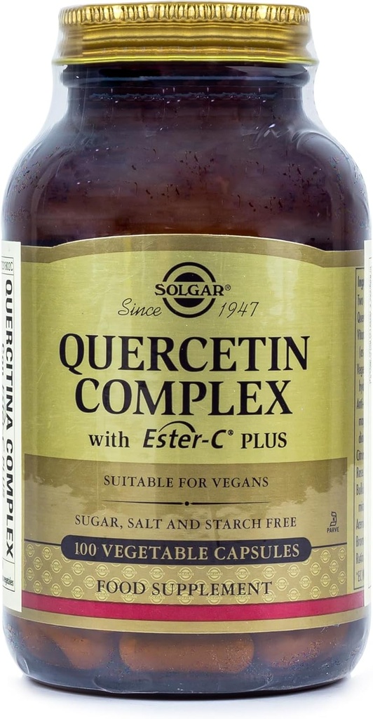 Solgar, Quercitin Complex, Ester C, 50 kreivi