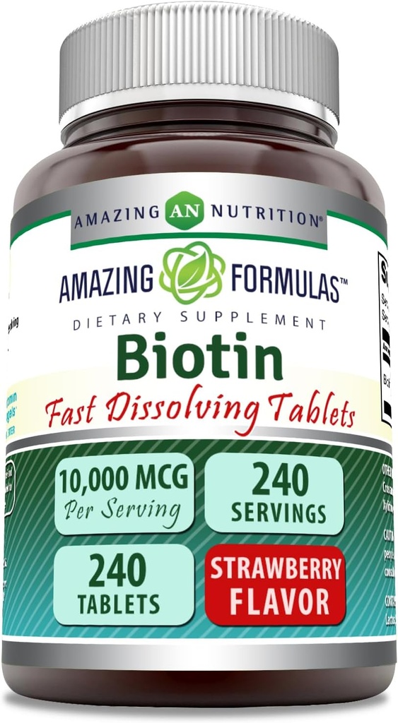Hämmästyttävä Formula Biotin 10 000 Mcg 