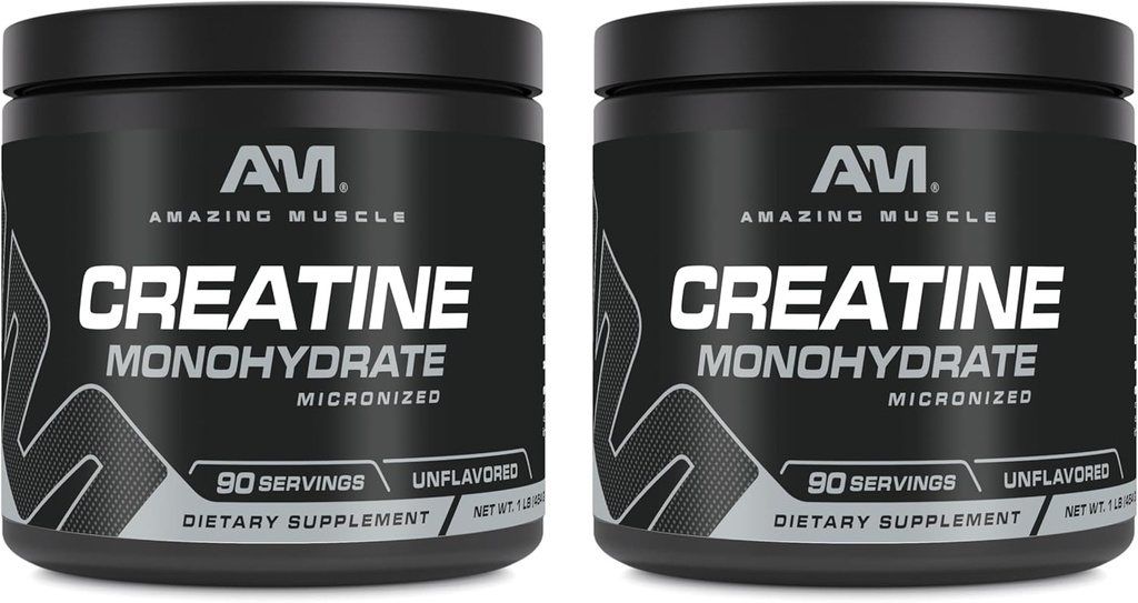 Amazing Muscle Micronized Creatine Monohydraatti ... 90 Tarjoilut ... 5 000 Mg per tarjoilu... 1 Lb (454 Gram) ...