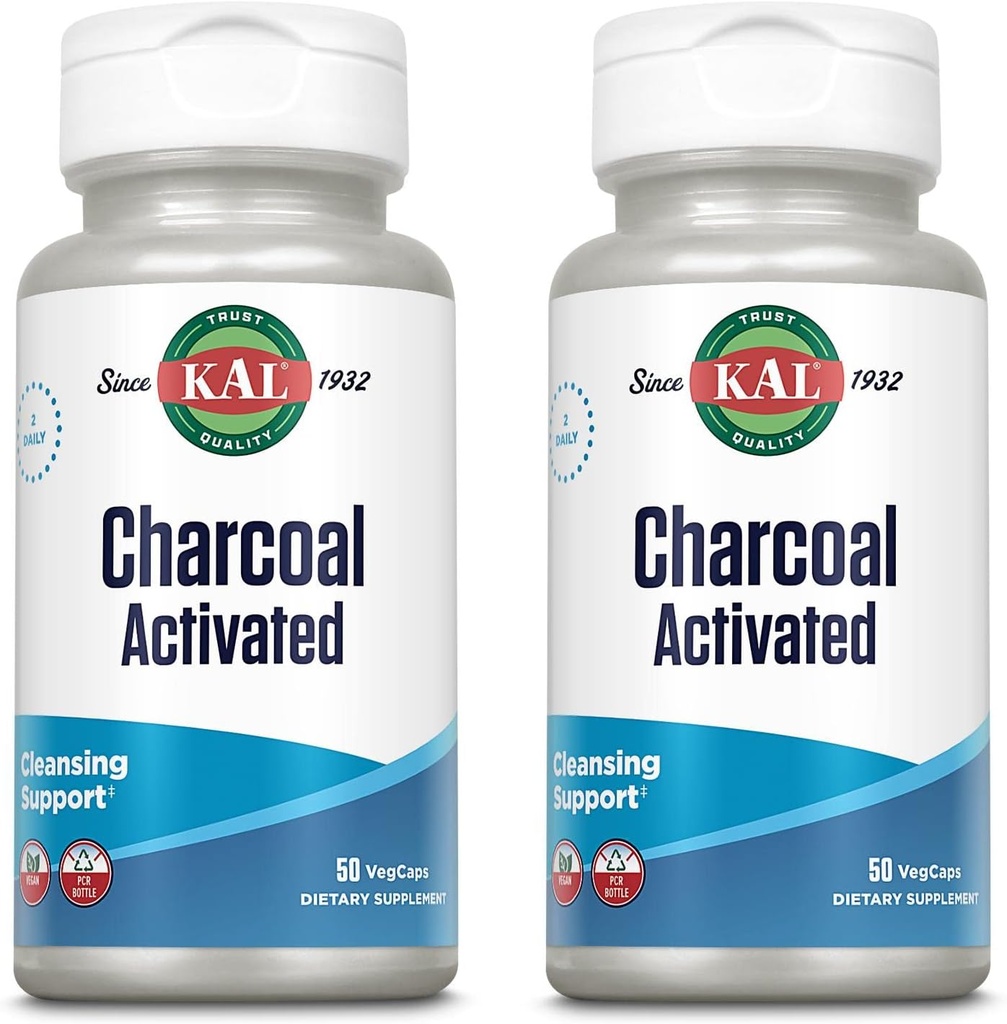 KAL Charcoal 280mg - 50 kapselia ...
