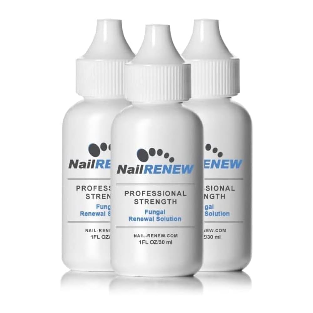 NailRENEW Antifungal - Professionell styrka, kompatibel svampbehandling för tå svamp, missfärgad eller Brittle naglar (1 flaska) (3)