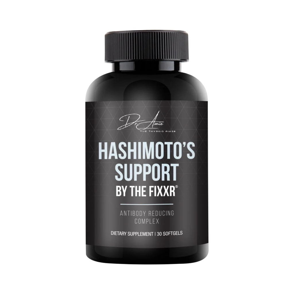 Hashimotos stöd av Dr. Amie | Antikropp som minskar komplex | 30 dagars leverans, 30 Softgels