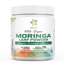 Certified Organic Moringa Leaf Powder-8Oz. USDA Certified Organic. Luonnollisesti parantaa energiaa, aineenvaihduntaa ja immuniteettia. 100% puhdasta ja raakaa. Ei GMO:ta, gluteeniton.