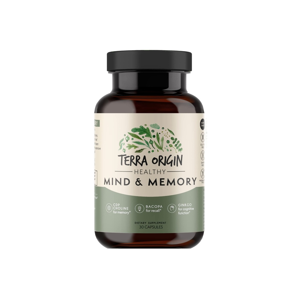 TERRA- ALKUPERÄISKAPPALEET Terve mieli ja muisti tuki täydentää Kognitiivinen muisti Matrix ... Nootrooppinen CDP, Bacopa, L-tyrosiini, Huperzine A, Ginko, B12 ...
