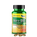 Amerika Medic & Science Xtra D3 Vitamin D 5 000 IE (125 mcg) Kolecalciferol Supplement för Män & Kvinnor (60 Lätt att Svälja Softgels) Bäst för ben, hjärthälsa, immunsystemsupport, Lung Function