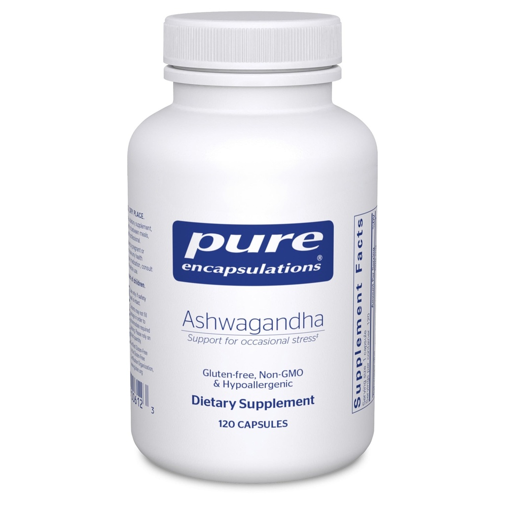 Rena inkapslingar Ashwagandha - 500 mg Ashwagandha Extract - Metabolism & Stress Support - Immune Support - GMO Free & Vegan - 120 kapslar