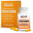 Theracurmin Turmeric Curcumin Supplement, 120 Count, High Absorptio Turmeeric & Curcumin - Joint Supplement for Miehet ja naiset - 42.6X Lisää Bioavailablity