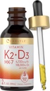 Carlyle-vitamiini D3 K2 Drops ... 2 Fl Oz...