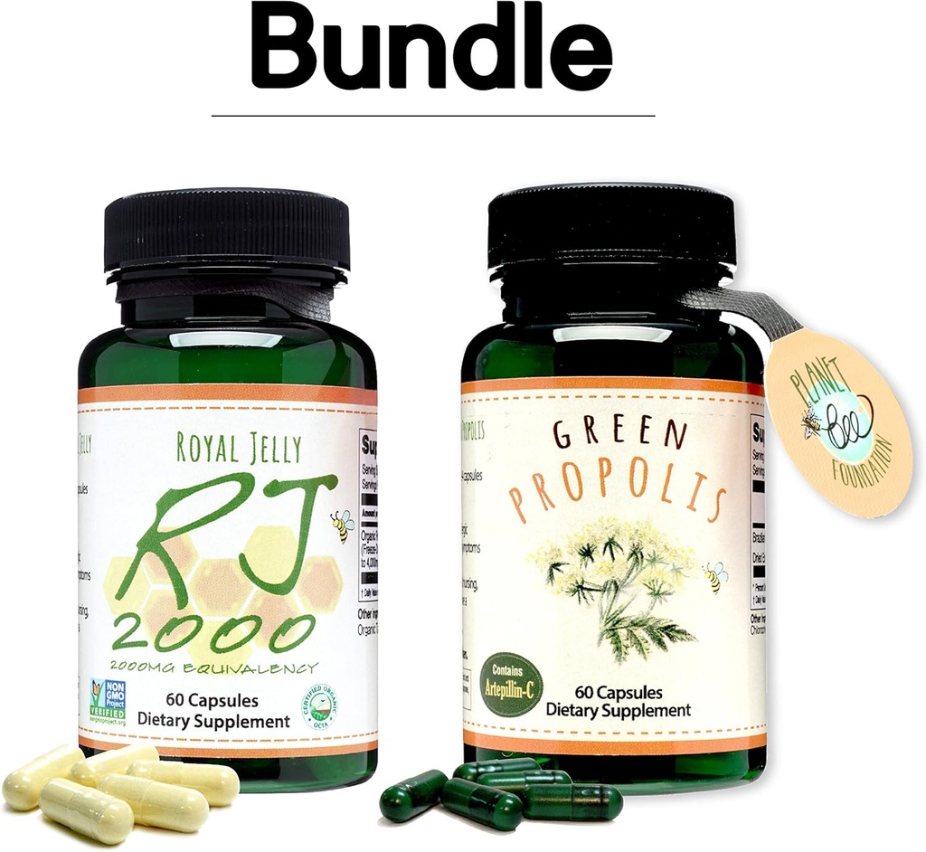 Greenbow Royal Jelly 2000mg Equivalency 