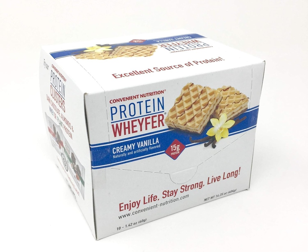 Proteiini WHEYFER Vanilla 10/laatikko