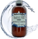 MediSILVER Clear True Free Ionic Kolloidinen Silver Dietary Supplement - 250 ml (8,45 Fl Oz) BPA-vapaa Amber muovipullo