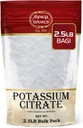 Kaliumcitratpulver 2,5 LB (40 Oz) Bulk - Rena ingredienser, Bulk Potassium Citrate Supplement, Vegan, Food Grade - av Spicy World
