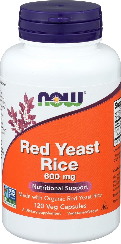 Nyt Foods SPO Red Yeast Rice 600mg, 120 CT