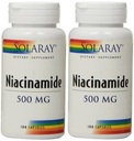 AEE Niacinamidi 500 mg Solaray 100 VegCaps