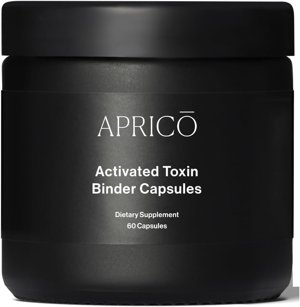 Aktivoidut toksiinin Binder-kapselit, joissa on aktiivihiili, Zeoliitti ja Aloe Vera - Detox- tuki (60 kapselia)