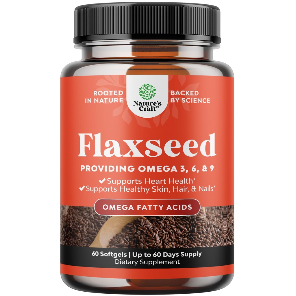 Pellavansiemenöljy 1000mg Softgels - High Potency Pellavasiemenöljy Softgels for Heart Health Digestion and Brain Support - Cold Pressed Organic Pellavansiemen tuotantolaitos Omega 3 6 9