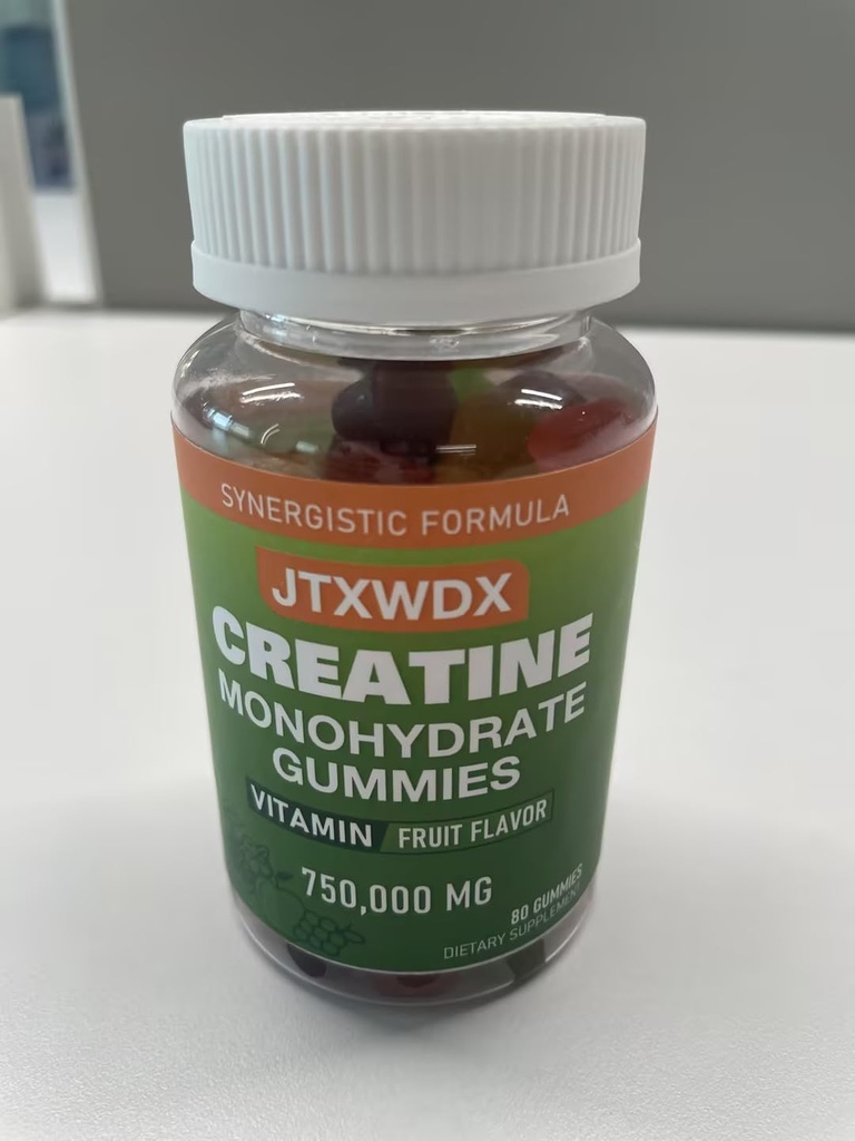 Kreatiini Monohydraatti Gummies miesten ruokavalio täydentää