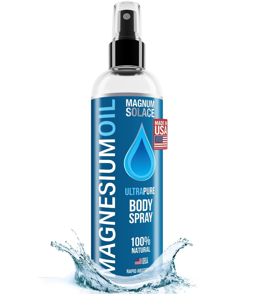 Pure Magnesium Oil Spray - 100% naturligt magnesiumspray - Källa från havet