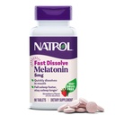 Natrol 5mg Nopea liuotus Tabletit Melatoniini Mansikka maku
