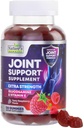 Joint Support Supplement - Extra Strength Glukosamiini Gummy tukee nivelet Terveys & Joustavuus takaisin, Polvet, kädet - Luonnollinen E-vitamiini Immuuni tuki - paras Gummies naisille ja miehille - 120 Gummies