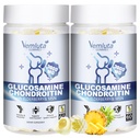 2 pakkausta Glukosamiini Chondroitin Gummies - 3000MG Extra Strength Yhteinen tuki täydentää MSM, joustavuus, antioksidantti Immuuni tuki Gummy for Aikuinen, Miehet & naiset - 120 Cts