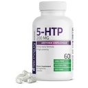 Bronson 5- HTP 200 mg (5-hydroksitryptofaani) Griffonia Simplicifolia Ei- GMO, 60 kasviskapselia