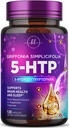 5-HTP täydentää - 200 mg per Serving - Extra Strength 5HTP alkaen Griffonia Simplicifolia - Tukee levollinen uni, Natural Calm & Brain Health - 5 Hydroksitryptofaani - pullotettu Yhdysvalloissa - 120 kapselia
